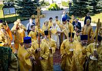 Святейший Патриарх Кирилл совершил великое освящение Александро-Невского храма в подмосковном поселке Княжье Озеро