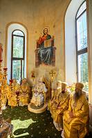Святейший Патриарх Кирилл совершил великое освящение Александро-Невского храма в подмосковном поселке Княжье Озеро