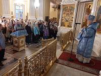 Чин погребения Пресвятой Богородицы в Преображенском кафедральном соборе Балашихи
