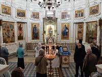 Архиерейское богослужение в Преображенском кафедральном соборе Балашихи