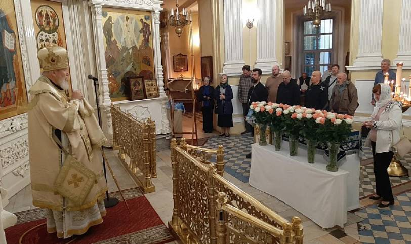 Архиерейское богослужение в Преображенском кафедральном соборе Балашихи