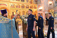 Молебен для сотрудников УИС Подмосковья в Троицком храме Реутова