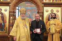Архиерейское богослужение в Почаевском храме Балашихи 