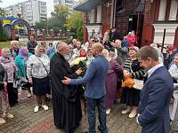 Архиерейское богослужение в Богородицерождественском соборе города Орехово-Зуево
