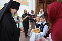 Архиерейское богослужение в Богоявленском соборе Ногинска
