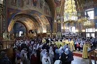 Архиерейское богослужение в Богоявленском соборе Ногинска