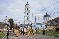 Архиерейское богослужение в Богоявленском соборе Ногинска