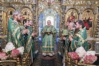 Архиерейское богослужение в Богородицерождественском храме посёлка Образцово 