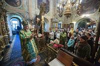 Архиерейское богослужение в Богородицерождественском храме посёлка Образцово 