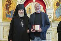 Освящение памятника блаженной Ксении Петербургской в Медвежьих Озёрах 
