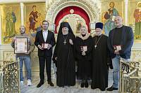 Освящение памятника блаженной Ксении Петербургской в Медвежьих Озёрах 