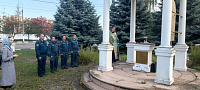 Молебен в 75-й части МЧС Балашихи