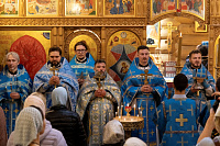 Престольный праздник в Неопалимовском храме Балашихи