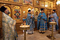 Престольный праздник в Неопалимовском храме Балашихи