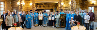 Престольный праздник в Неопалимовском храме Балашихи