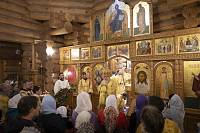Архиерейское богослужение в Неопалимовском храме Балашихи