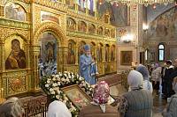 Архиерейское богослужение в Троицком храме Реутова
