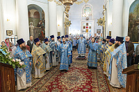 Архиерейское богослужение и конференция в Гребневе