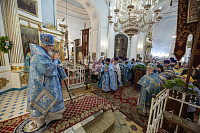 Архиерейское богослужение и конференция в Гребневе