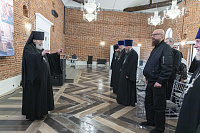 Архиерейское богослужение и конференция в Гребневе