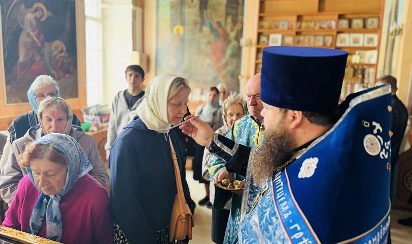 Престольный праздник в Богородицерождественском храме деревни Саурово