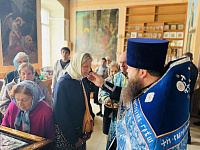 Престольный праздник в Богородицерождественском храме деревни Саурово