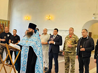 Отправка гуманитарного груза из Павловского Посада