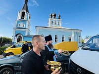 Отправка гуманитарного груза из Павловского Посада