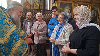 Отправление волонтёров Патриаршей гуманитарной миссии в Саввино