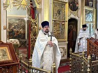 Престольный праздник в Николо-Архангельском храме Балашихи