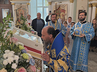 Архиерейское богослужение в Покровском храме Балашихи