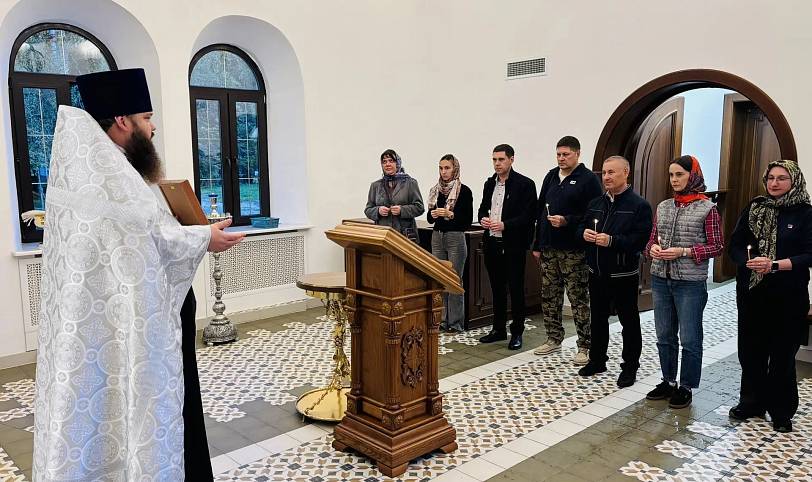 Молебен для сотрудников следственного отдела в Павловском Посаде