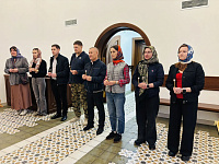 Молебен для сотрудников следственного отдела в Павловском Посаде