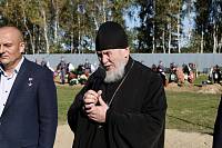 Открытие памятного знака погибшим участникам СВО в Балашихе 