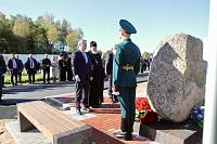 Открытие памятного знака погибшим участникам СВО в Балашихе 