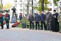 Открытие памятника погибшим бойцам спецназа в Балашихе 