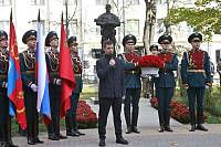 Открытие памятника погибшим бойцам спецназа в Балашихе 