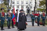 Открытие памятника погибшим бойцам спецназа в Балашихе