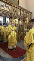 Архиерейское богослужение в храме иконы Божией Матери «Взыскание погибших» г. Балашихи