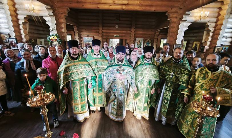 Престольный праздник в Сергиевском храме Балашихи