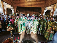 Престольный праздник в Сергиевском храме Балашихи