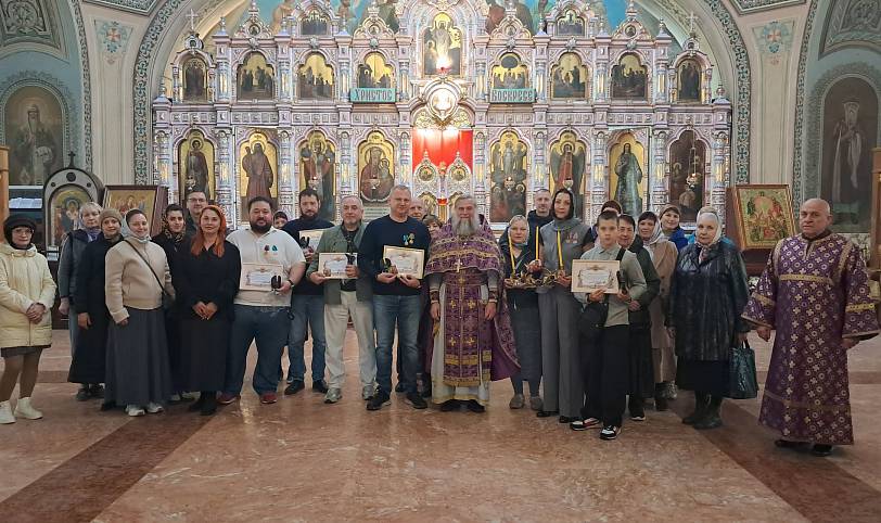 Награждение в Преображенском храме Балашихи