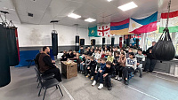 Встреча с молодёжью в Медвежьих Озёрах