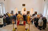 Престольный праздник в Иоанно-Богословском храме деревни Глинки