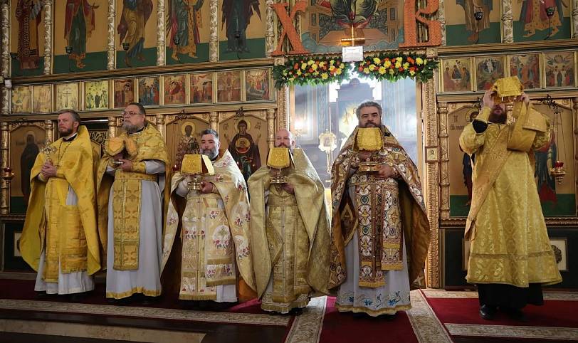 Престольный праздник в Иоанно-Богословском храме г. Ликино-Дулёво