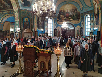 Престольный праздник в Иоанно-Богословском храме г. Ликино-Дулёво