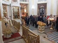 Архиерейское богослужение в Преображенском кафедральном соборе Балашихи